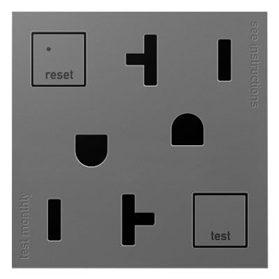 Tamper-Resistant 20A GFCI Outlet by Legrand - Starlight Lighting USA and Canada